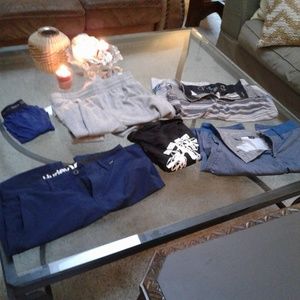 Nike 13-14 athletic shoes Hurley shorts 32